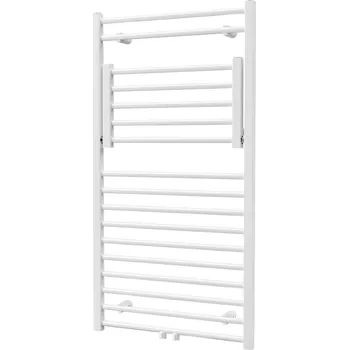 Radiátor Radiátor ISAN Flexi 155,5x60 cm bílá, středové připojení DFLE15550600SS