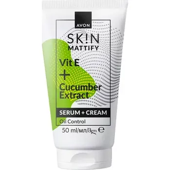 Pleťové sérum Matující pleťové sérum a krém 2v1 - 50 ml