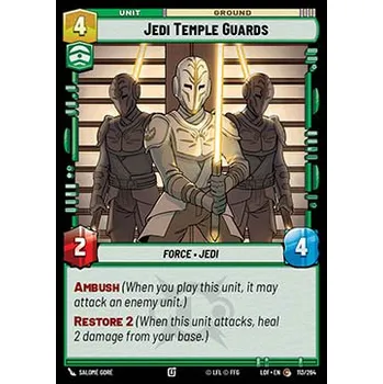 Sběratelská karetní hra Jedi Temple Guards 113/264 - Legends of the Force Typ karty: Standard