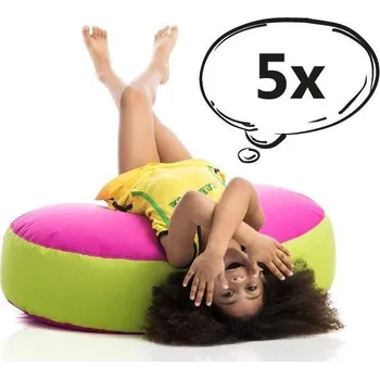 Sedací pytel SakyPaky Sada 5 sedacích vaků Žiži