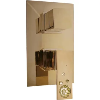 Vodovodní baterie Sprchová baterie RAV SLEZÁK s přepínačem chrom ROYAL1086