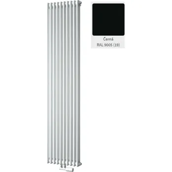 Radiátor Radiátor pro ústřední vytápění ISAN Atol C2 150x39,8cm černý CAT21500008GCS