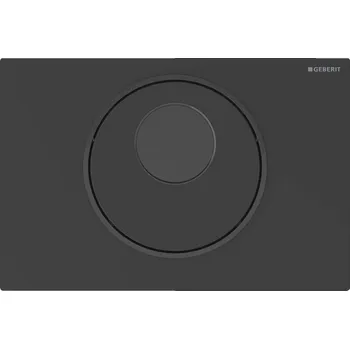 Klozet Ovládací tlačítko Geberit Sigma10 ocel černá mat 115.891.16.6