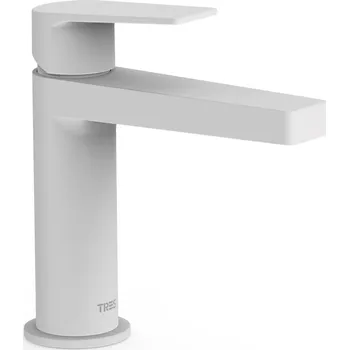 Vodovodní baterie Umyvadlová baterie TRES Project-Tres bez výpusti bílá mat 21110301BM