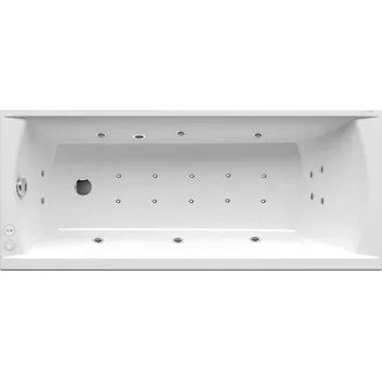 Vana Masážní vana SIKO Fusion 170x70 cm MEDIUM akrylát levá SIKOHMMVR170L