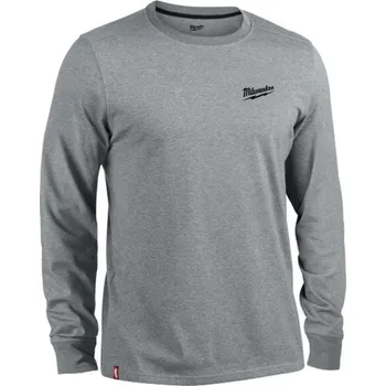 Pánské tričko MILWAUKEE Tričko Hybrid dlouhé L šedé
