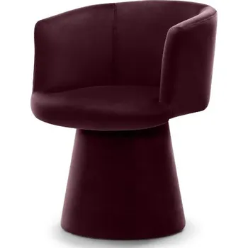 Křeslo Čalouněné otočné křeslo OTAKAR vínové