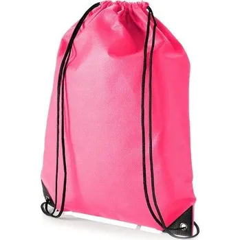 Školní sáček Sportovní vak na záda - růžový