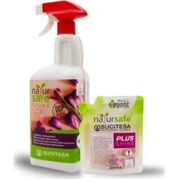 SUCITESA čistič povrchů 16 ks 50 ml sáčků + lahev 1 l - květinová vůně