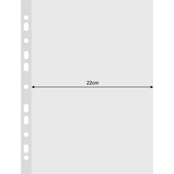Donau Zakládací obal "U Maxi" A4 s euroděrováním lesklý 120 mic 1 ks
