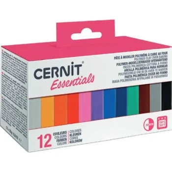 Modelovací hmota CERNIT sada 12 x 25 g Basic