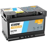 Autobaterie Exide Premium 12V, 72Ah, 720A, EA722