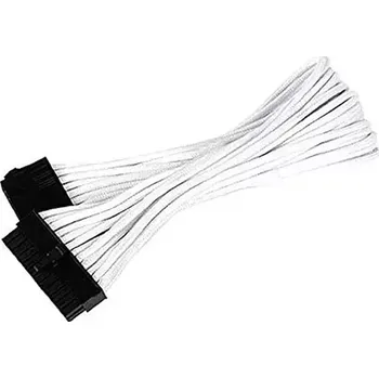 Kabel do PC SilverStone 24-pin ATX kabel 30cm bílá (SST-PP07-MBW)