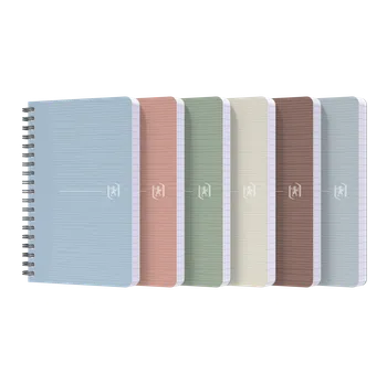 Blok Oxford Blok spirálový RecUp 9 x 14 cm čtverečkovaný Oxford