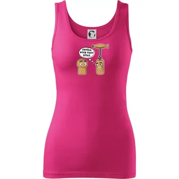 Dámské oblečení Zátka - chtěla bych taky lítat - Dámské tílko - XS ( Purpurová )