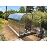 Zahradní skleník LEGI TOMATO 8 x 2 m, 4 mm GA179967 2x závěsná sada LEGI na popínavé rostliny v hodnotě 1152 Kč ZDARMA