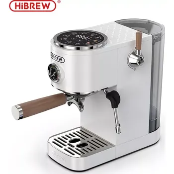 Kávovar HiBREW pákový kávovar s dotykovým displejem H13 Krémová bílá