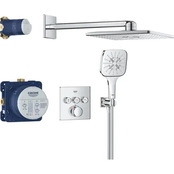 Sprchový systém GROHE Grohtherm SmartControl včetně podomítkového tělesa chrom 34864000