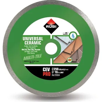 Pilový kotouč Diamantový Kotouč kontinualni 250 mm Rubi CEV Pro R25934