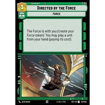 Karetní hra Directed by the Force 123/264 - Legends of the Force Typ karty: Standard