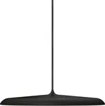 Nordlux Artist 40, moderní černé závěsné svítidlo LED 24W, 3000K, průměr 40cm