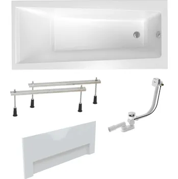 Umyvadlo Obdélníková vana Laguna Idea Plus 160x75 cm akrylát levá i pravá SIKOID1600APNPC - SIKOID1600APNPC