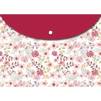 Desky s drukem na dokumenty A4 PVC - Flower