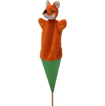 plyšák Maňásek Liška 56 cm 3v1, kornout