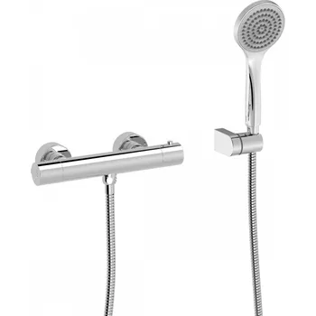 Vodovodní baterie Sprchová baterie Tres Base-Tres Plus se sprchovým setem 150 mm chrom 21616409