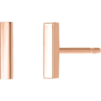 Náušnice Náušnice Line růžové zlato