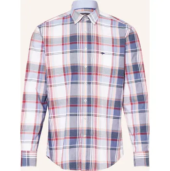 Fynch-Hatton Pánská Košile Oxford Regular Fit, tmavě červená...