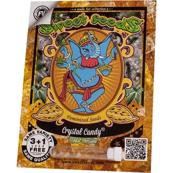 Semeno VÝPRODEJ Crystal Candy F1 FAST Version® – rychlekvetoucí semena | Sweet Seeds Feminized (Ks): 25