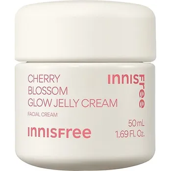 Pleťový krém 718128-CHERRY BLOSSOM CREAM 50 ML - Cherry Blossom Glow Jelly Cream - Rozjasňující krém - INNISFREE
