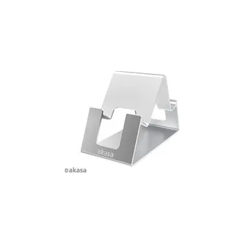 Akasa stojan Aries Pico, hliníkový stojan pro mobil a tablet, stříbrná