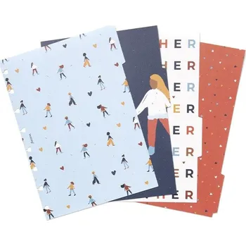 Diář Filofax Rozřazovače pro notebook Together, 4 záložky, A5