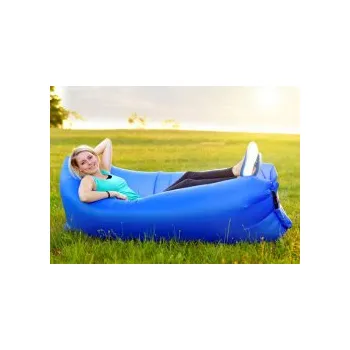 Sedací pytel Vak nafukovací LAZY BAG 4L modrý