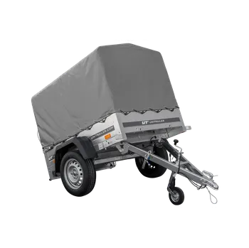 Přívěs Garden Trailer 150 KIPP s rámem H-800 a šedou plachtou