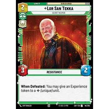 Sběratelská karetní hra Lor San Tekka 095/264 - Legends of the Force Typ karty: Standard