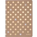 Herlitz Spirálový blok A4/80 listů čtvereček Pure Glam