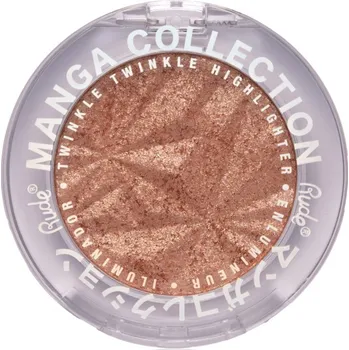 Rozjasňovač Rude Cosmetics Manga Collection Twinkle Twinkle Highlighter kompaktní pudrový rozjasňovač odstín Rudeko's Dragon 4 g