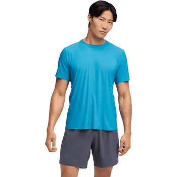 Pánské tričko Hoka Airolite Short Sleeve 2.0 M 1175771-HKB - hoka blue L