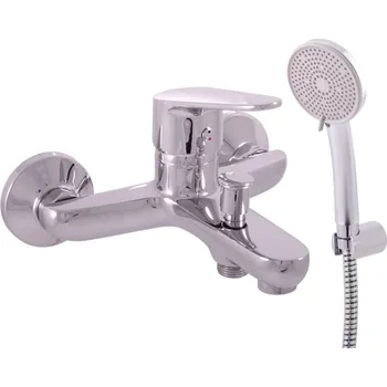 Vodovodní baterie Vanová baterie RAV SLEZÁK Victoria se sprchovým setem 100 mm chrom VI254.0/1