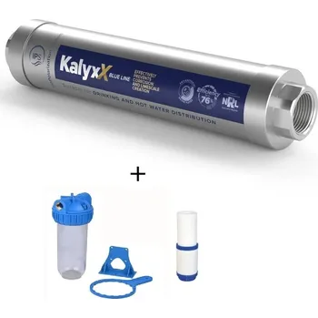 vodní filtr KalyxX IPS BlueLine 3/4" + domácí filtr včetně vložky IPSKXBG34HF341010M