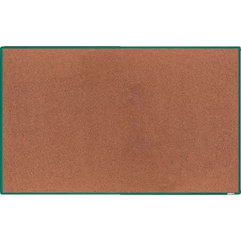 boardOK Korková tabule s hliníkovým rámem 200 × 120 cm, zelený rám