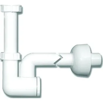 Sifon Umyvadlový sifon DN32x5/4" s čistící vložkou, a otáčivým ramenem odtoku