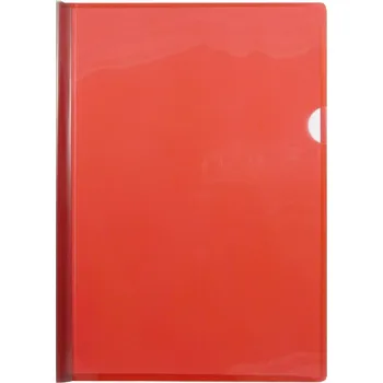 Desky s vázací lištou na 30 listů A4 - červené