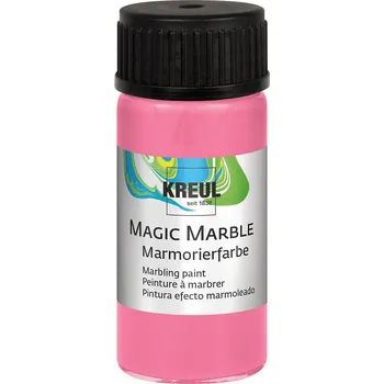 Speciální výtvarná barva Mramorovací barva Magic Marble 20 ml růžová