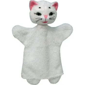 maňásek Maňásek Kočka bílá 26 cm