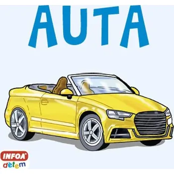 Leporelo Auta - Čtvercové leporelo