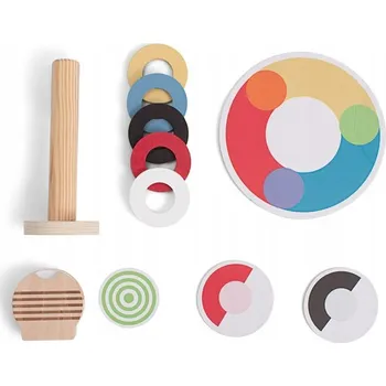 Dřevěná hračka Dřevěná hra - Mixér barev